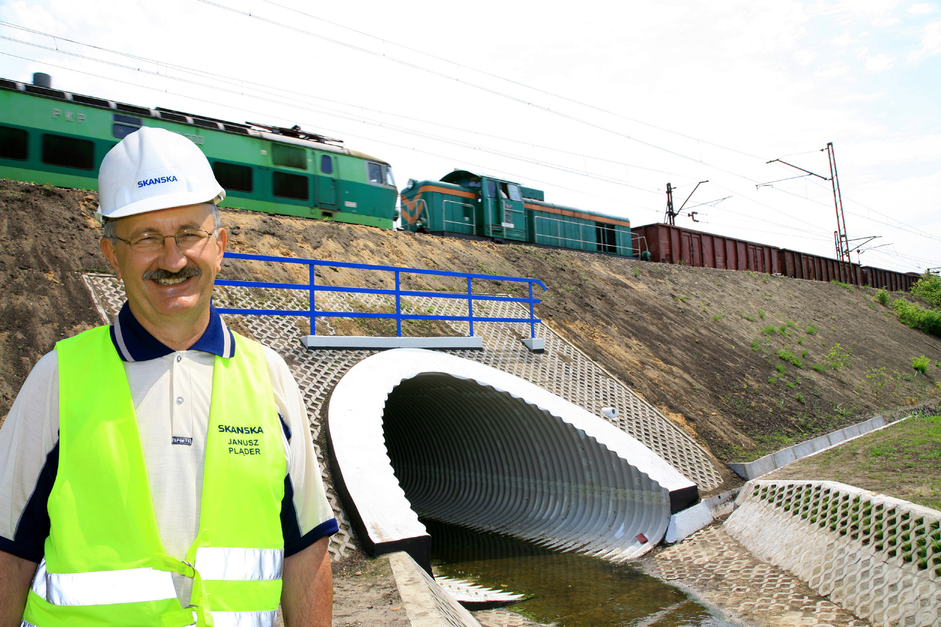 Improvement of railway infrastructure in Poland.