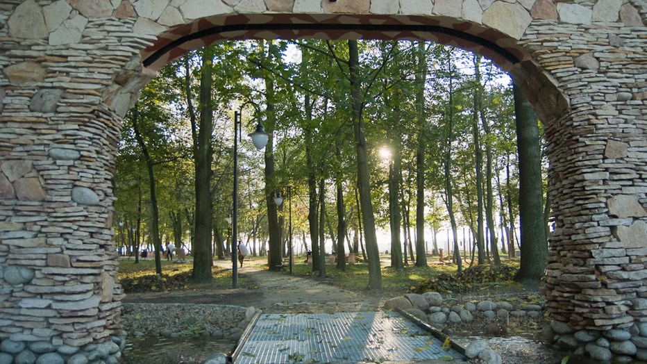 Park and palace complex in Poddębice Park and palace complex in Poddębice