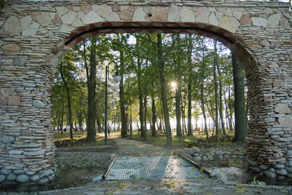 Park and palace complex in Poddębice