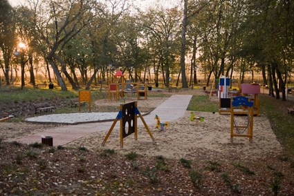 Park and palace complex in Poddębice