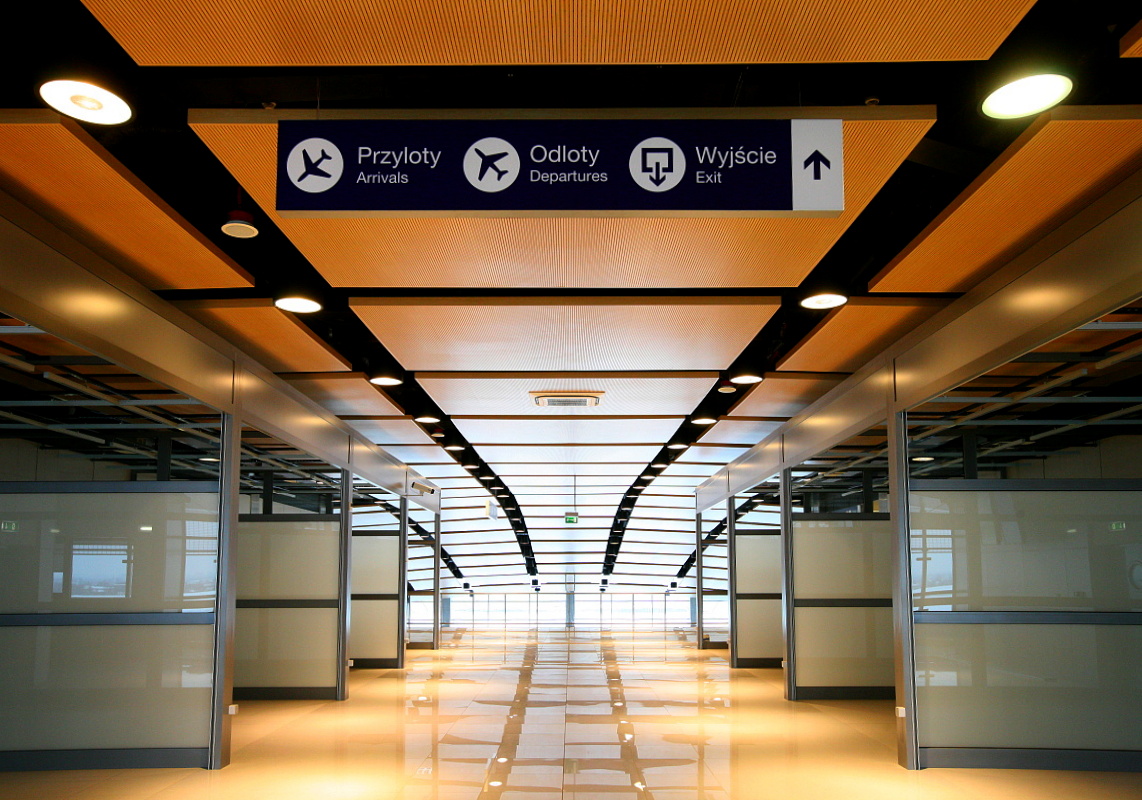 Passenger terminal in Rzeszow-Jasionka Airport