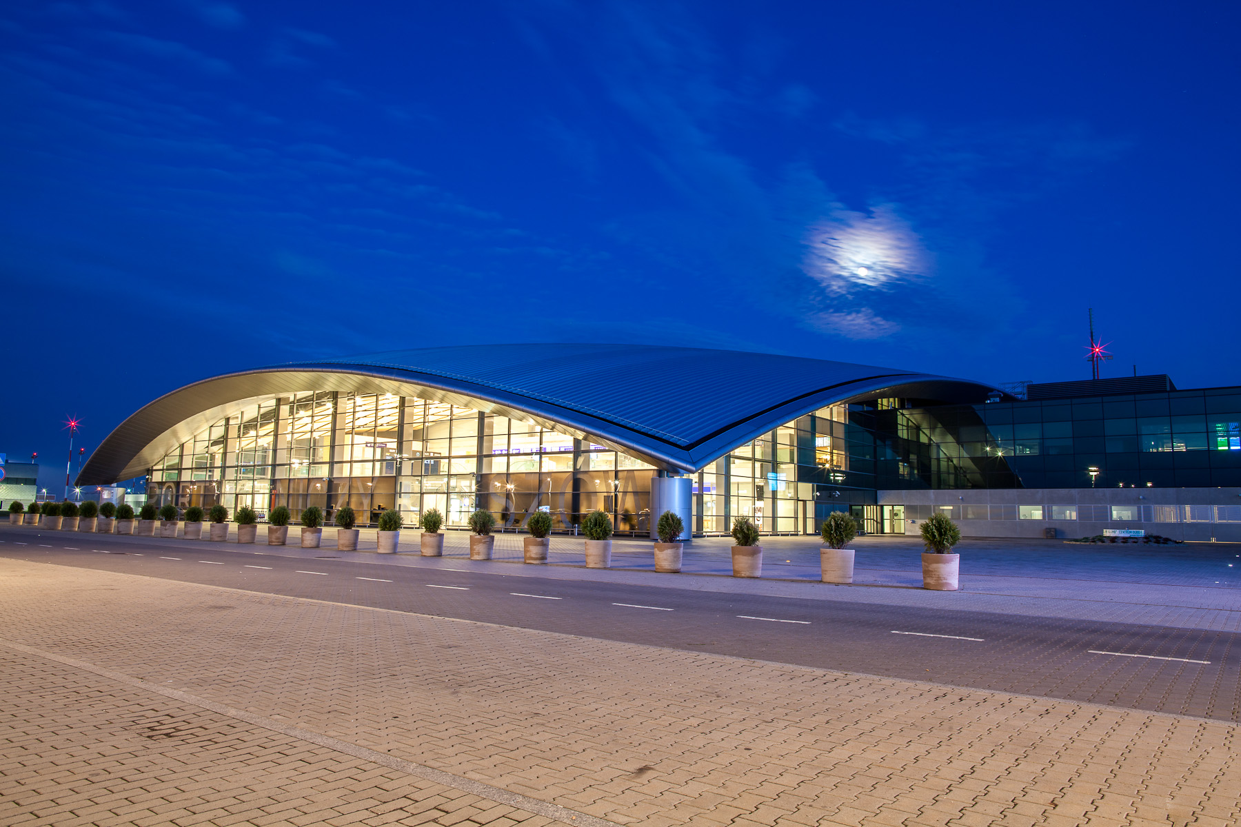 Passenger terminal in Rzeszow-Jasionka Airport