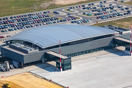 Passenger terminal in Rzeszow-Jasionka Airport