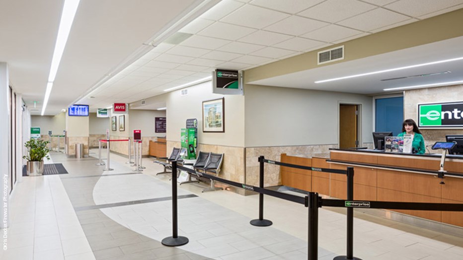 Greenville Spartanburg International Airport (GSP)  Terminal Redevelopment Program (Photo credit: Kris Decker/Firewater Photography) Greenville Spartanburg International Airport (GSP)  Terminal Redevelopment Program (Photo credit: Kris Decker/Firewater Photography)