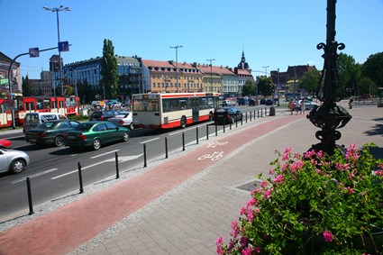 Podwale Grodzkie - Waly Jagiellonskie in Gdansk