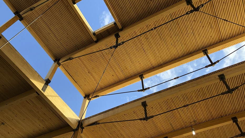 Mass timber structure at the Georgia Institute of Technology, Kendeda Building Mass timber structure at the Georgia Institute of Technology, Kendeda Building