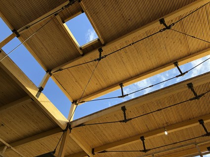 Mass timber structure at the Georgia Institute of Technology, Kendeda Building