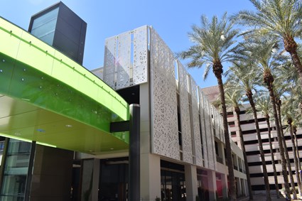 The Arizona Center, located in downtown Phoenix, wanted to transform their current, introverted design to integrate this retail and entertainment destination with the surrounding neighborhood. Skanska performed renovations on the 16-acre site to rebrand the campus and create a vibrant sense of place.