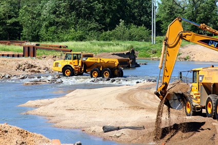 Improvement of anti-flood protection in Lewin Brzeski