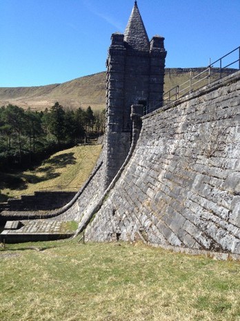 Upper Neuadd reseviour dam stability project