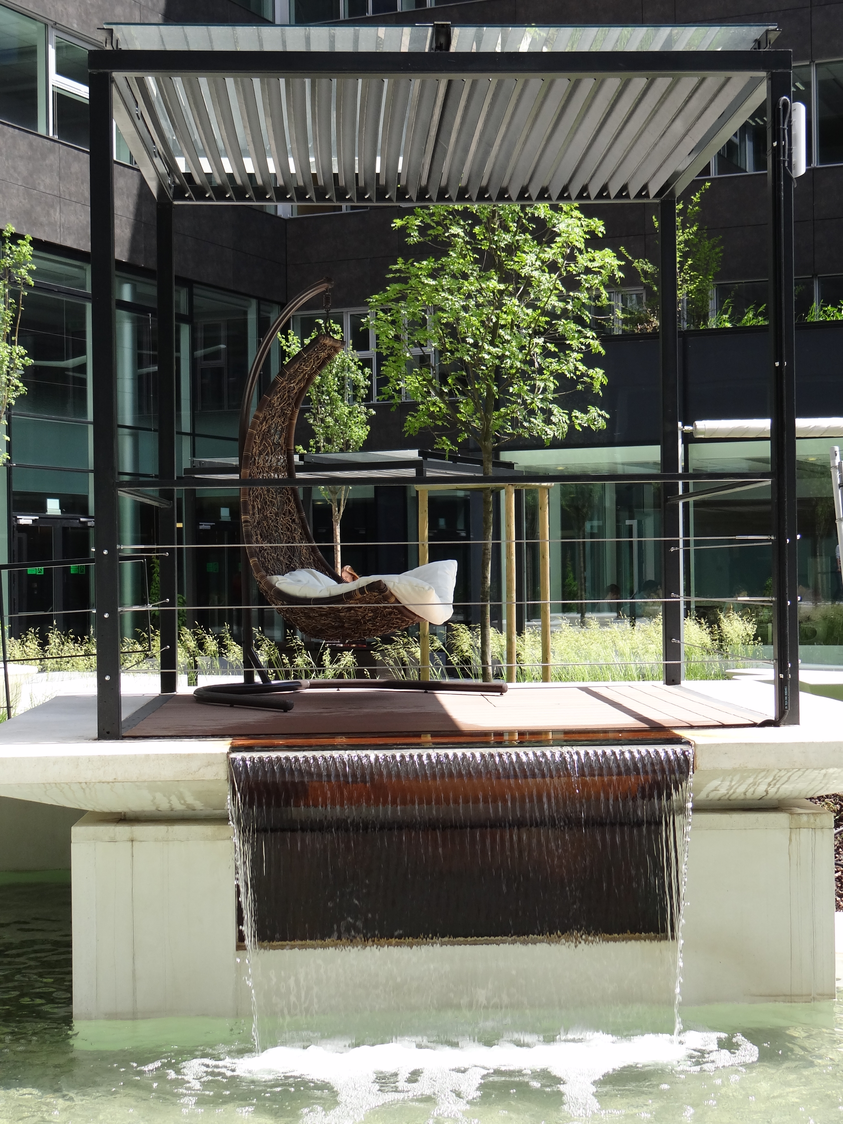 Green House Waterfall